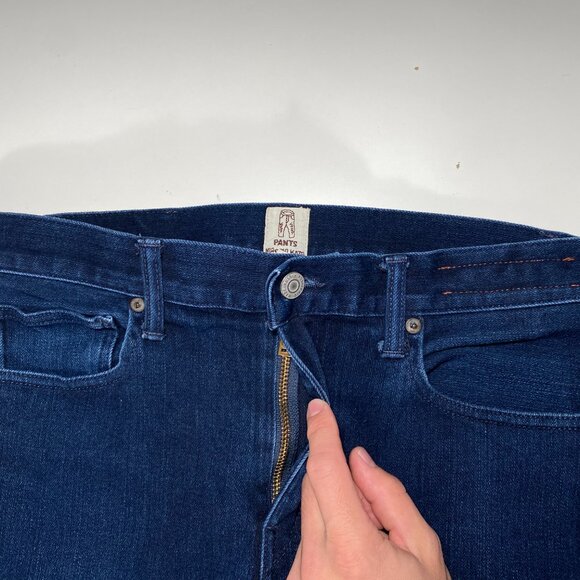 Hiroshi Kato Pen Slim 4-Way Indigo Stretch JPN Selvedge Jeans men's size 31x28.5 - Picture 3 of 11